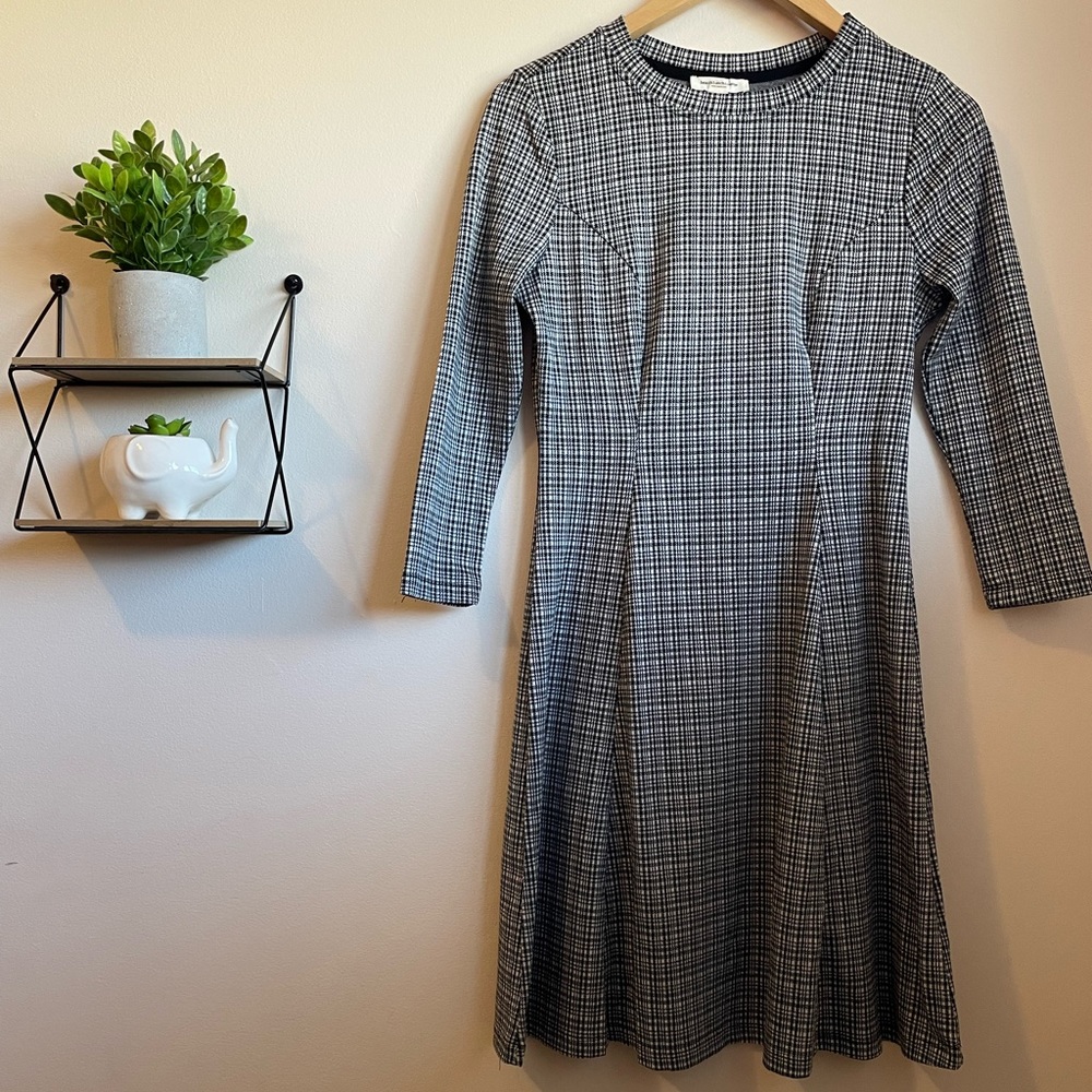 Beach Lunch Lounge houndstooth pattern dress - XS - Picture 3 of 6